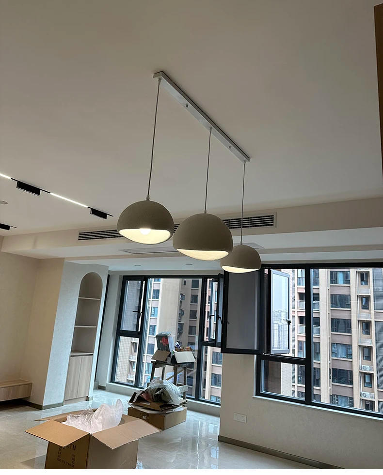 Description Picture 6 of itemModern Wabi Sabi HDPE Led Chandelier Lighting Living Dining Room Pendant Light Home Decor Bedroom Kitchen Hanging Lamp Luminaire