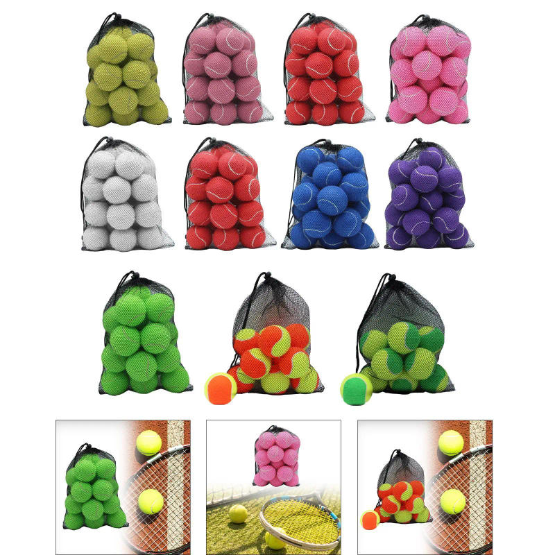 Description Picture 5 of item20 Pack of Tennis Balls for Training And Exercise 2.52" Diameter for Outdoor Activities