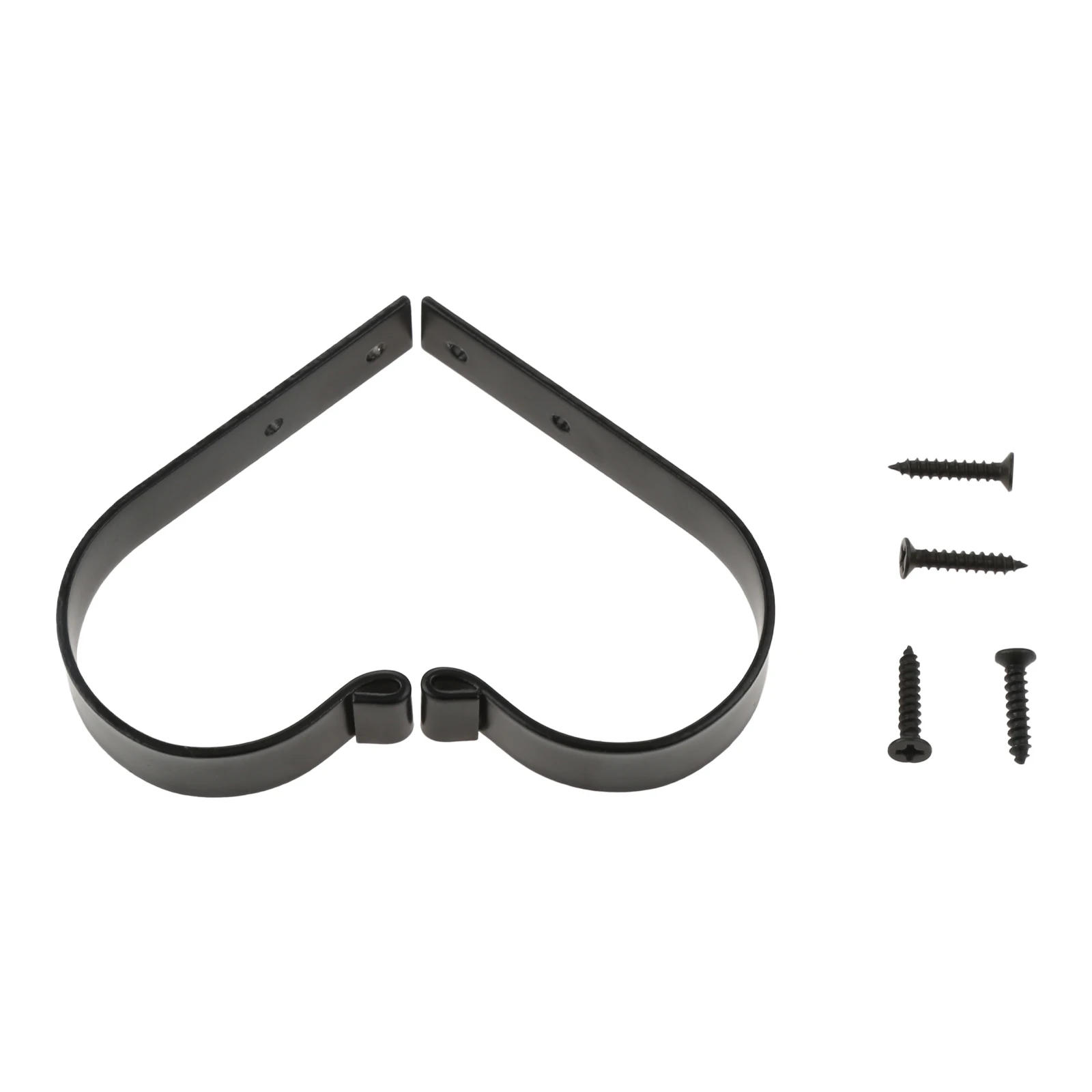 Description Picture 4 of item2Pcs Black/White Zinc Alloy Door Bedroom Hooks Hanger Hook for Clothes Coat Hat Bag Towel Hanger Bathroom Wall Hook Rack w/Screw
