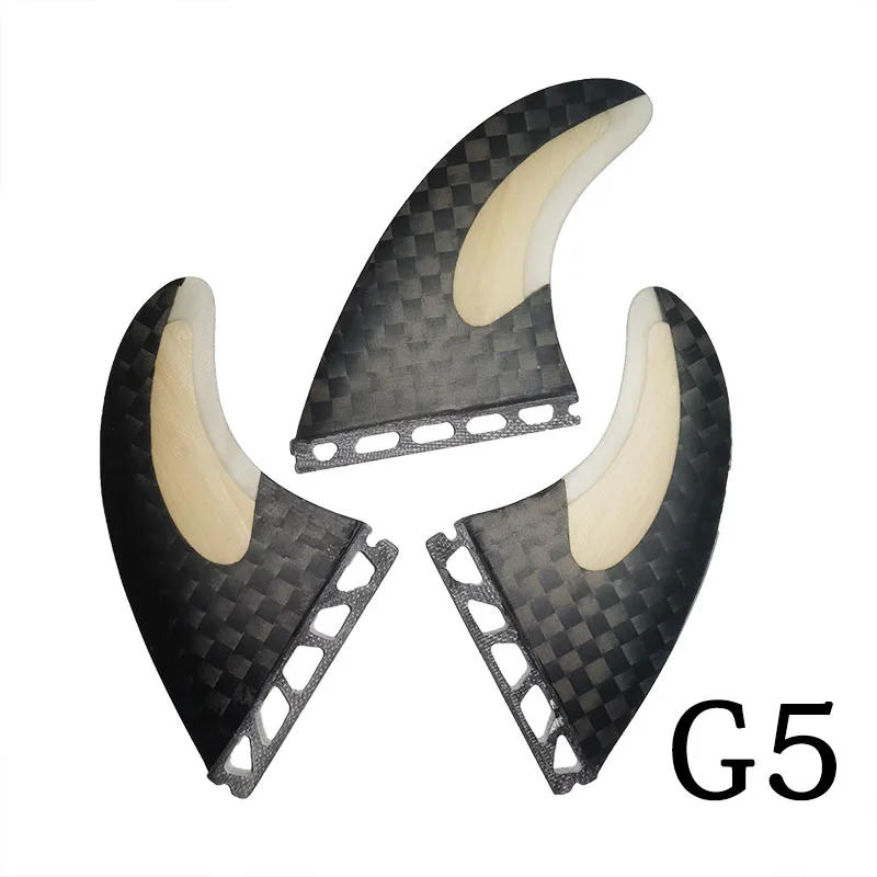 Description Picture 6 of itemBiLong Futures Fins Surfboard Fins Thruster Tri Fin 3pcs Set  G5 Size Fiberglass Honeycomb with Carbon Quilhas  Surf Fin Surfing