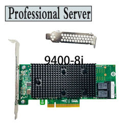 LSI 9400-8i SATA/SAS HBA 12 Gbps PCIe Support NVME HDD IT Mode JBOD