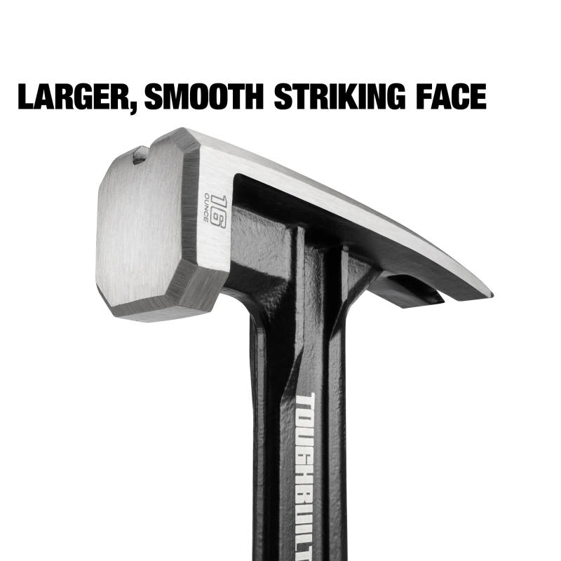 Description Picture 4 of itemTOUGHBUILT TB-H1-1R-S16/TB-H1-1R-S18 16 OZ. 18 OZ. Steel Rip Hammer Smooth Face Hand Tools