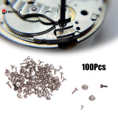 Various Sized Random 100 pcs Precision Screws for Watch Movements and Parts