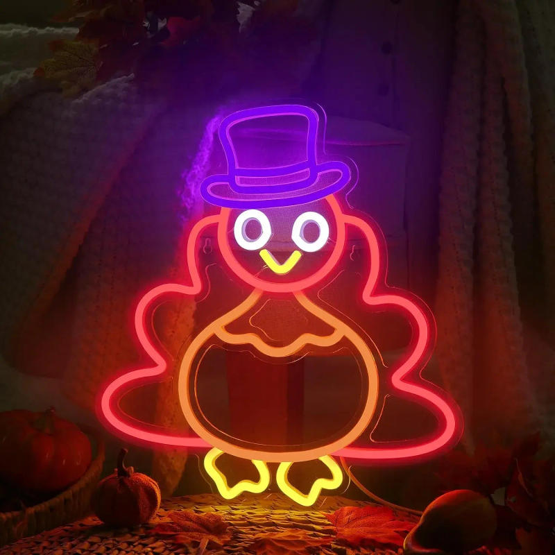 Description Picture 2 of itemHalloween Neon Sign Ghost Neon Sign Halloween Decor Ghost Decor Halloween Neon Light for Home Bedoom Halloween Party Decorations