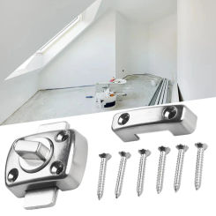 Door Bolt Latch Lock Door Lock Metal Privacy Sliding Gate Toilet Door 1pc Anti-theft Bathroom Cast High Quality