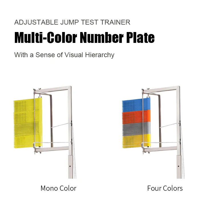 Description Picture 5 of itemSkyboard Touch Cards Height Adjustable Basketball Training Vertical Jump Pole Jump Test Measurement Equipment