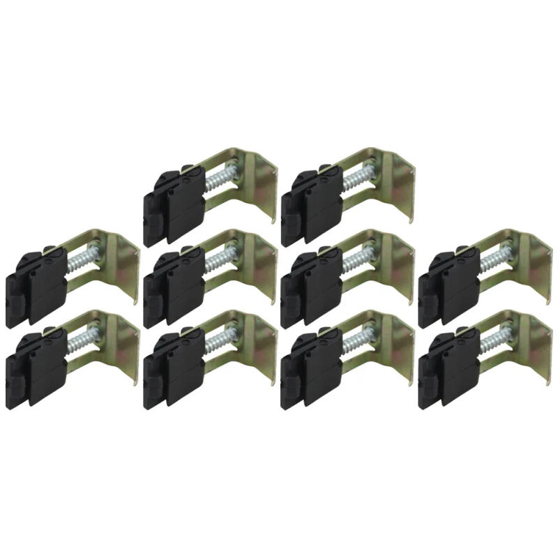 Description Picture 5 of item10pcs Undermount Sink Clips Mounting Brackets Repair For Kitchen Bathroom Shower For 14-32 Mm Adjustable Width  18 Mm Kitchen