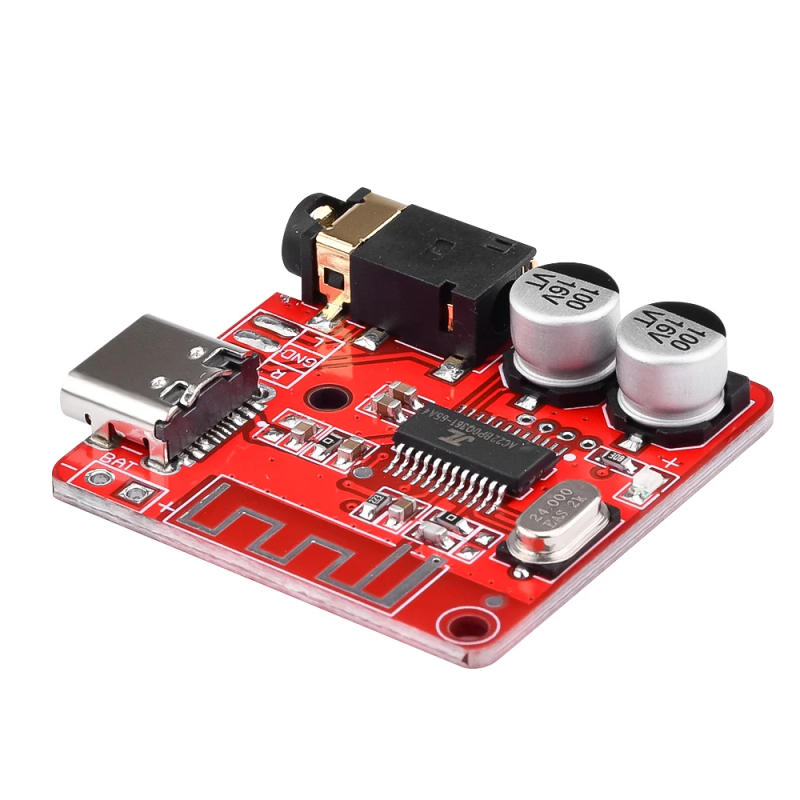 Description Picture 5 of item3W Car BT5.1 MP3 WAV Decoding Board Speaker Amplifier Audio Receiver Module Support A2DP/AVCTP/AVDTP AVRCP/HFP Lossless Decoder
