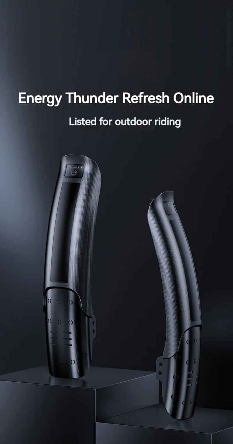 Description Picture 3 of item1/2PCS New Bike Hard Shell Fender Bicycle Front Rear Tire Wheel Mudguard MTB Bicycle Mud Guard Fender Cycling Part Accessories