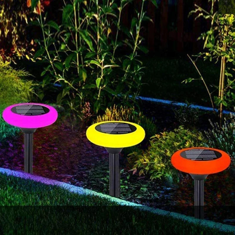Description Picture 5 of itemKDULIT Solar Lights,Outdoors Lamp,360° LED Floor Lights IP65 Waterproof with On/Off for Garden,Yard,Backyard,Driveway,Patio,Lawn