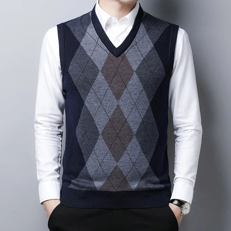 Men Basic Wool Knit