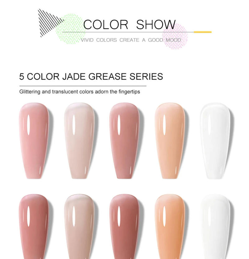 Description Picture 5 of itemArte Clavo Autumn Winter Series Jelly Gel Nail Polish 15ml LED Nail Gel Hybrid Varnish Matt Top Base Coat Nail Art Gellak Primer