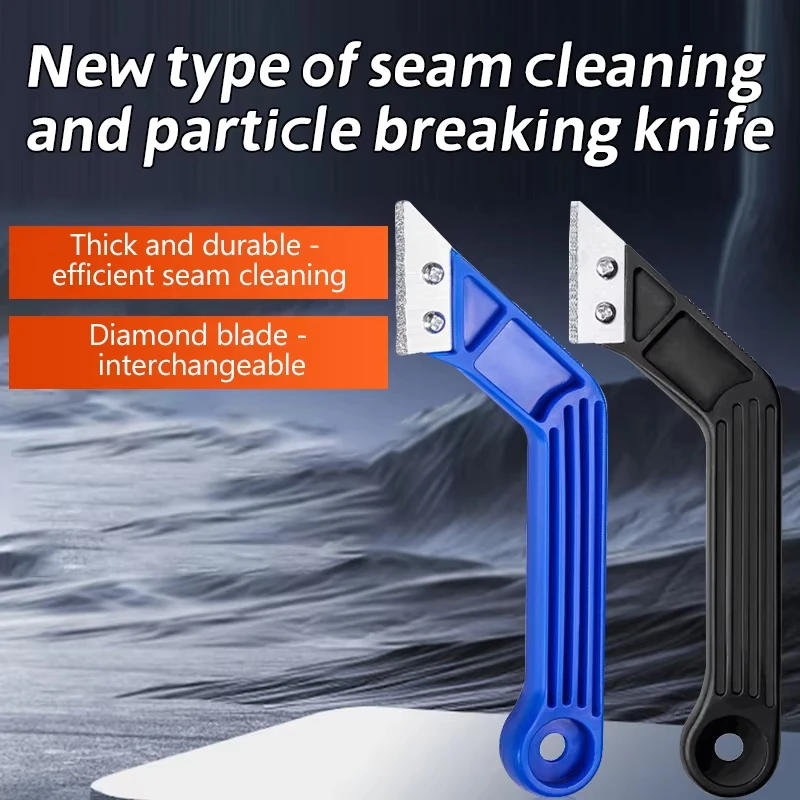 Description Picture 4 of item1 Pcs Diagonal Scraper Blade For Wall Floor Tile Gap Cleaning Durable Tungsten Carbide Knife Blade Household Dust Removal Tools