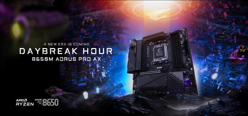 Description Picture 3 of itemNew GIGABYTE B650M AORUS PRO AX Micro-ATX