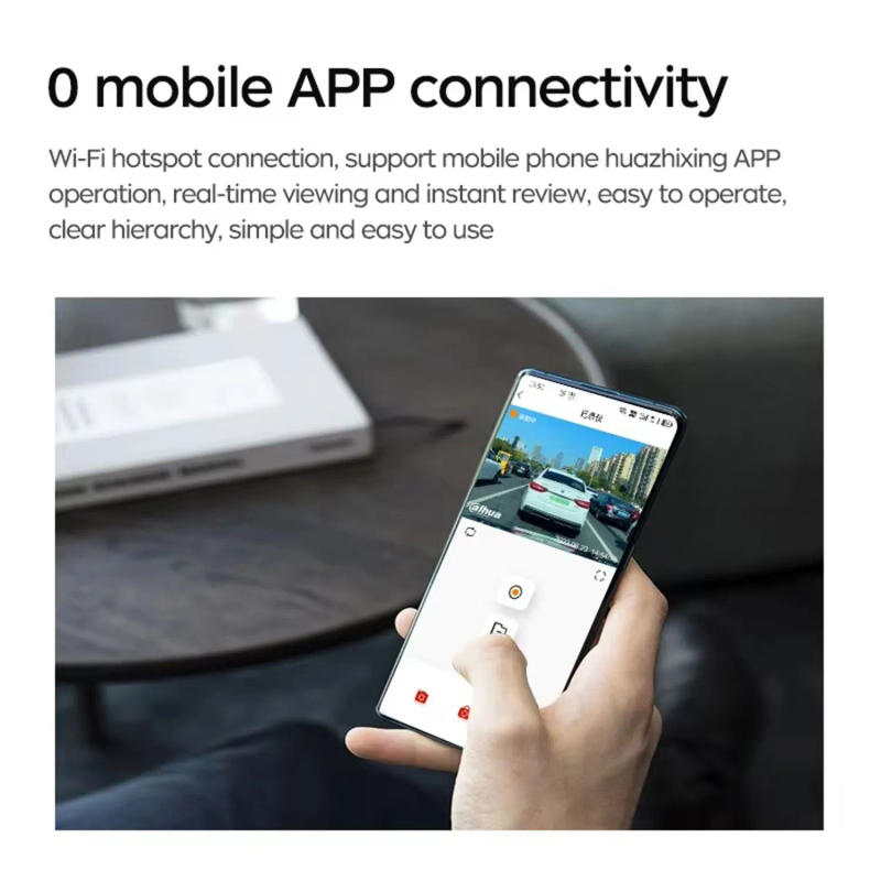 Description Picture 6 of itemDahua Smart Dash Cam app Control 1080P HDR Night Vision Support 24H Parking Monitor WIFI Dahua DVR