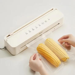 Midea 220V Vacuum Food Sealers Vacuum Sealing Machine Household Fresh Food Packaging Sealing Machine Vacuum Sealer