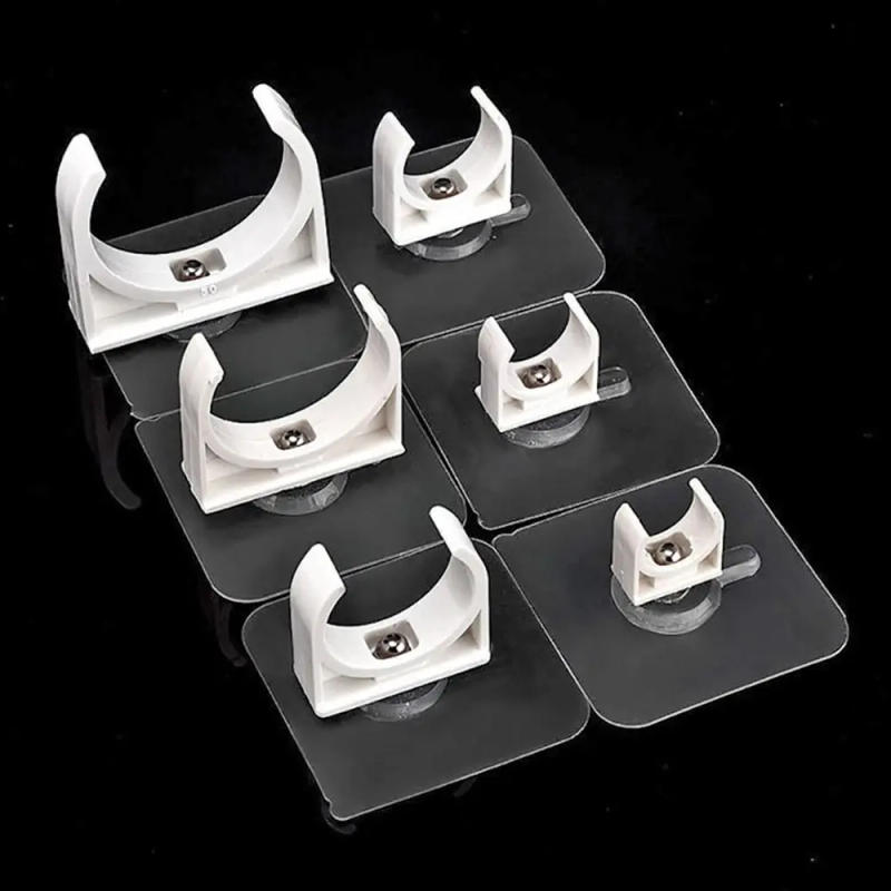 Description Picture 4 of itemSelf-adhesive PVC Pipe Clamp Punch-free Tube Clip Connector Garden Irrigation Aquarium Fish Tank Watering Adapter Fixed Fittings