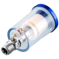 Air Tools Filter Kitchen Aluminum Alloy + PC Blue/transparent Filter Bowl For Compressor Paint Pneumatic Parts