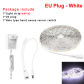 White With EU Plug