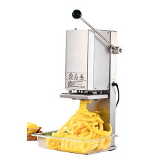Factory Outlet Electric Stainless Steel Spiral Potato Cutter Tornado Tower Fresh Chips Tornado Potato Tower Cutter Machine