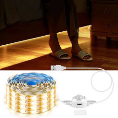 3m Motion Sensor LED Strip Lights Waterproof 5V Diode Tape LED Backlight Auto On/Off USB Plug Led Night Lighting For Room Decor