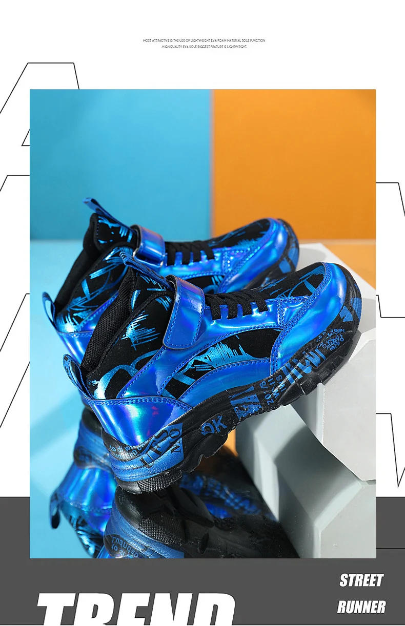 Description Picture 3 of itemBrand Kids Sneakers Children Basketball Shoes Waterproof Running Shoes Casual Sports Shoes Boys Tennis Shoes Child Basket Shoes