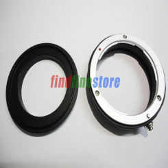 49 52 55 58 62 67 72 77mm Macro Reverse Adapter + Rear Lens Protection Ring for Canon EOS EF / Nikon F AI / Sony E NEX Mount