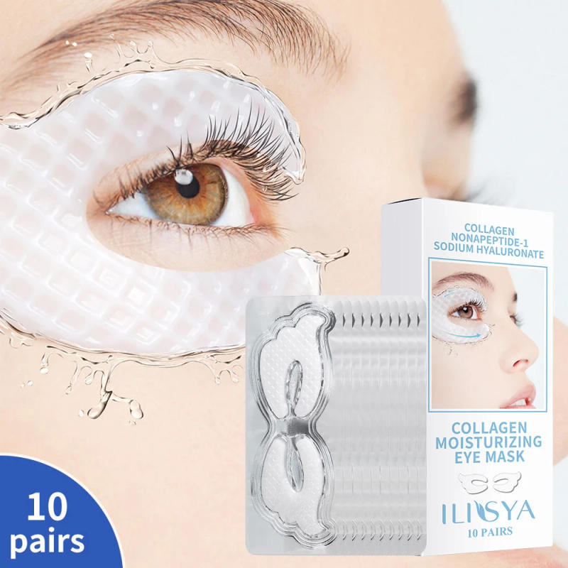 Description Picture 2 of itemCollagen eye mask is rich in collagen effectively reduces the fine lines around the eyes tightens the skin moisturizes the skin