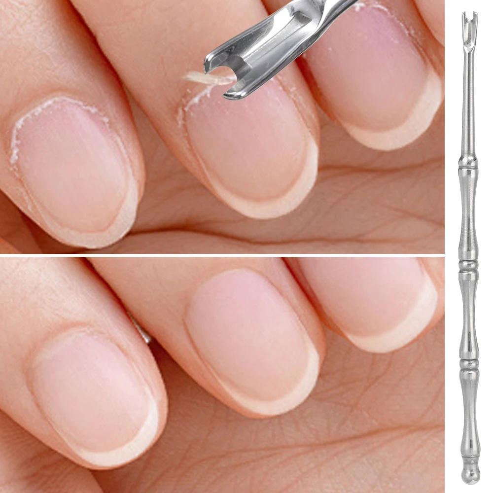 Description Picture 5 of itemProfessional Cuticle Remover Stainless Steel Dead Skin Pusher Nail Art Manicure Tools Nail Cleaner Trimmer Pushers