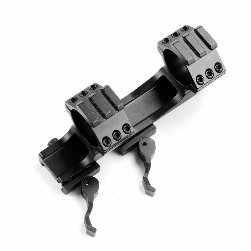 Description Picture 4 of itemUniqueFire 25.4mm /30mm Quick Release Cantilever Weaver Forward Reach Dual Ring Scope Mount for LED Flashlight