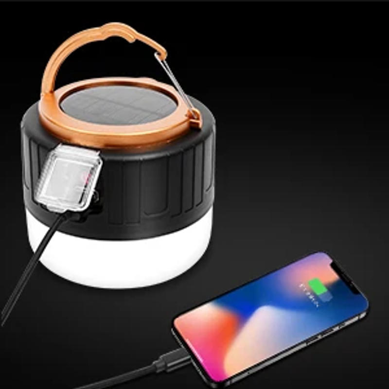 Description Picture 4 of itemRechargeable LED Light Camping Light Outdoor Solar Light Bulb 3 Mode Tent Lamp Portable Lantern Night Emergency Bulb Flashlight