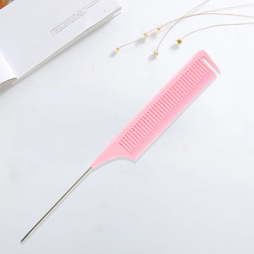 Hair Styling Comb Teasing Hair Brush Pointed Tail Hair Comb Teasing Lightweight Comb for Smoothing and Styling Hair