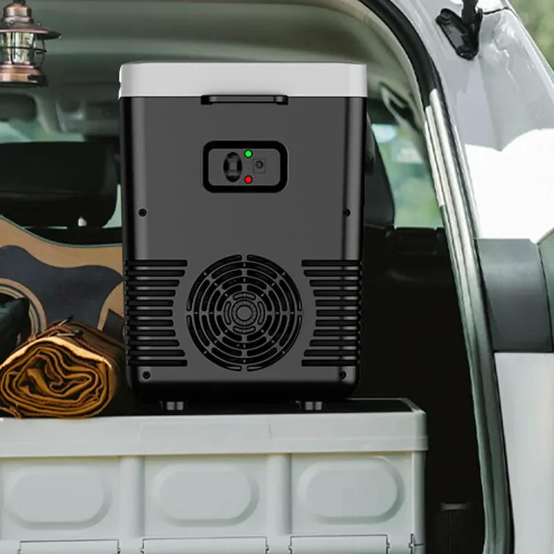 Description Picture 6 of item220V Home Refrigerator 12V Car Refrigerator Outdoor Freezer Heater 10L Mini Auto Cooler & Warmer Electric Fridge Portable Icebox