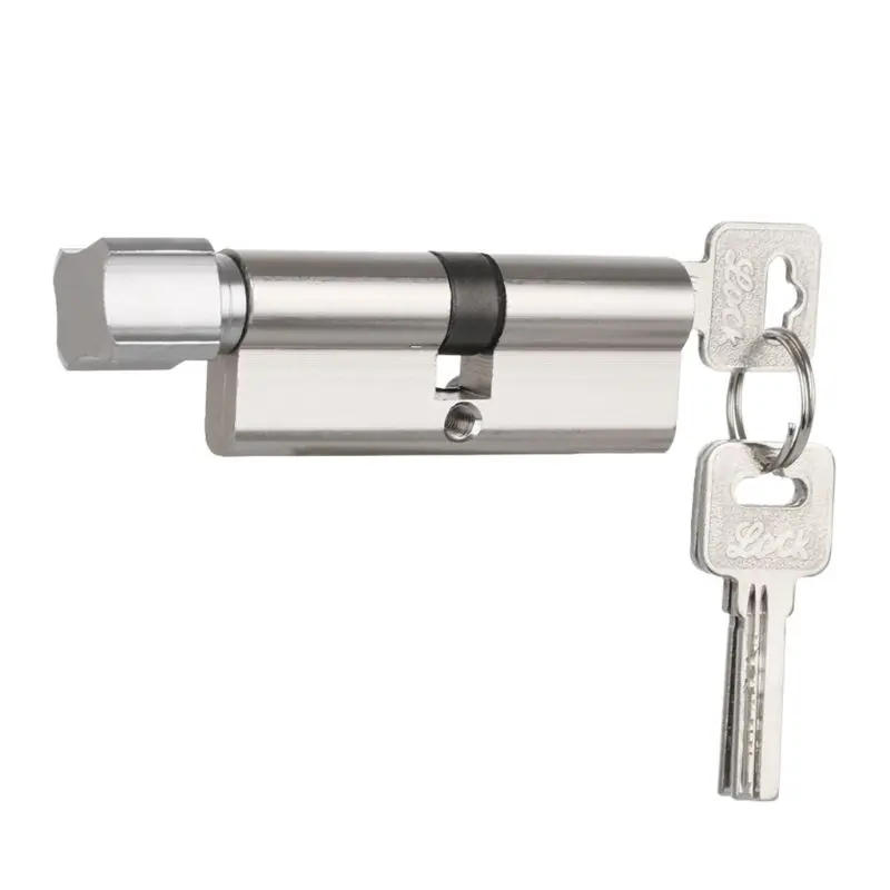 Description Picture 6 of itemKeyed Entry Door Lock Cylinder Lockset with 3 Keys Anti-theft Entrance Door Lock Single Open Lock Cylinder for Home