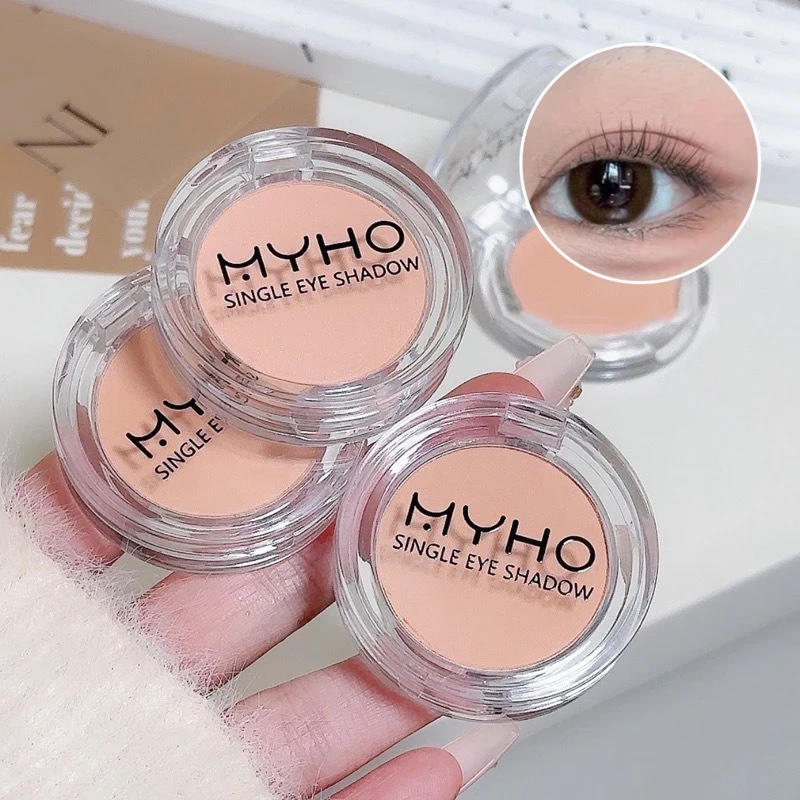 Description Picture 4 of itemMatte Complexion Brightens Eye Shadow Palette Monochrome Highlight Eyeshadow Base Primer Color Nude Skin Makeup Daily Cosmetics