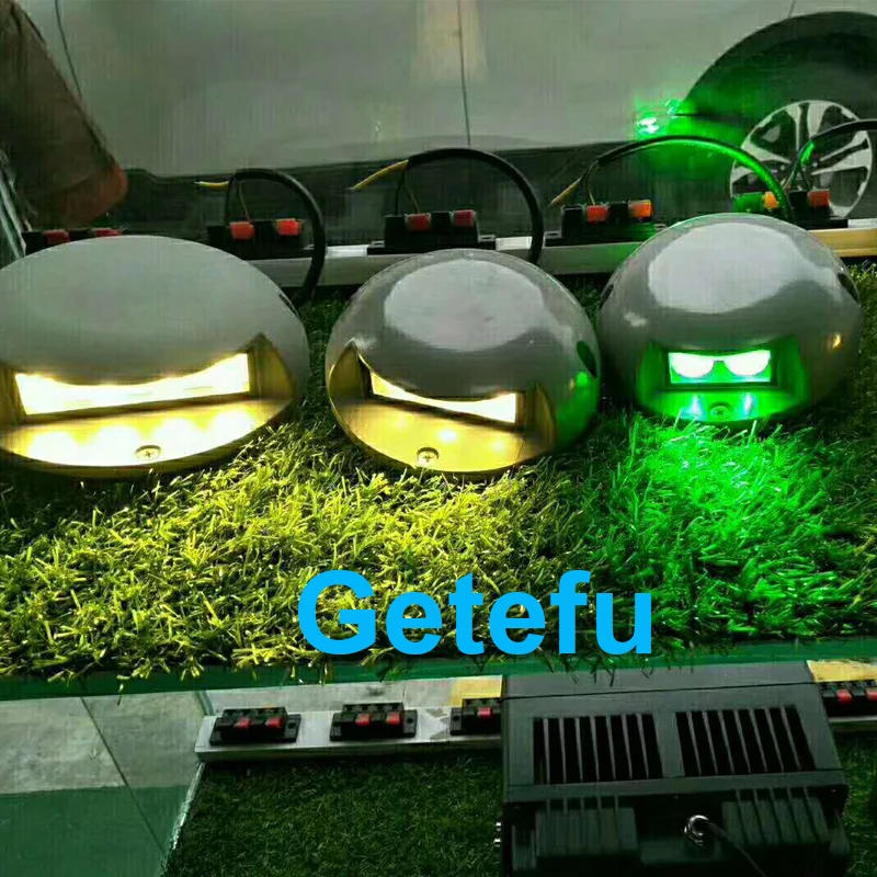 Description Picture 2 of item9W 6W 3W LED Inground Light Outdoor Underground Lights Recessed Spotlight Kit IP67 DC12V-24V Patio Pavers Floor Deck Stair Lamp