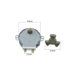 Midea microwave oven accessories 220V turntable motor new claw pole permanent magnet synchronous motor glass turntable motor
