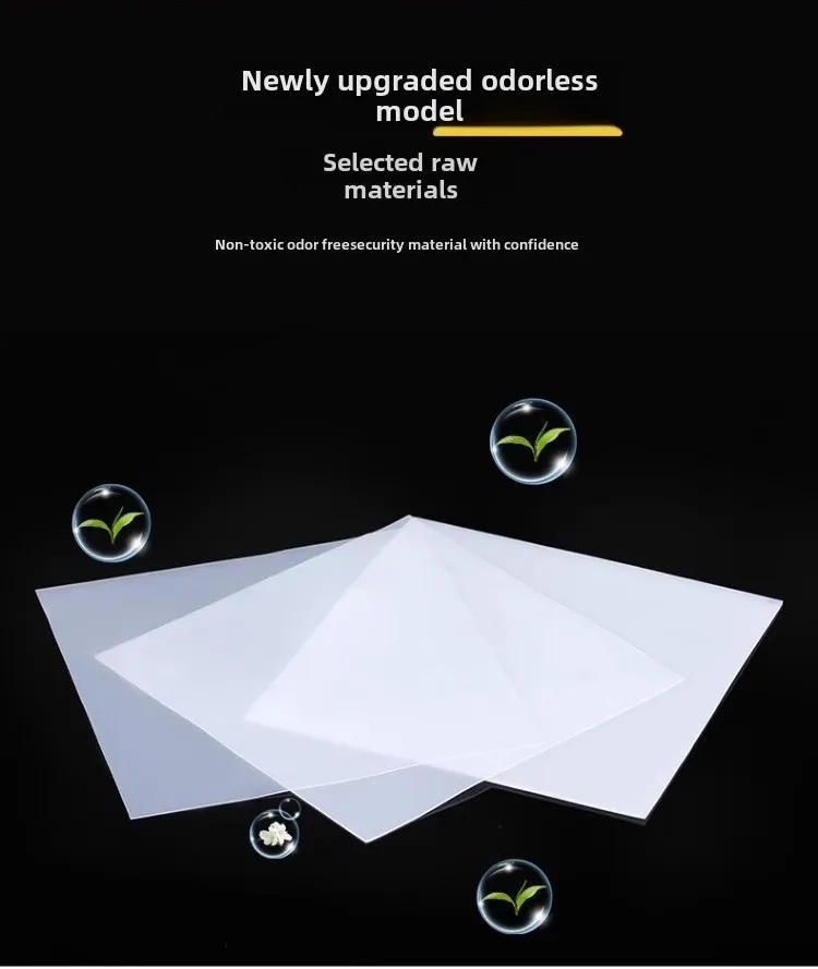 Description Picture 4 of item1PC Silicone Rubber Sheet Plate Mat High Temperature Resistant Clear Gasket Transparent Thick 0.5 1 2 3 4 5mm