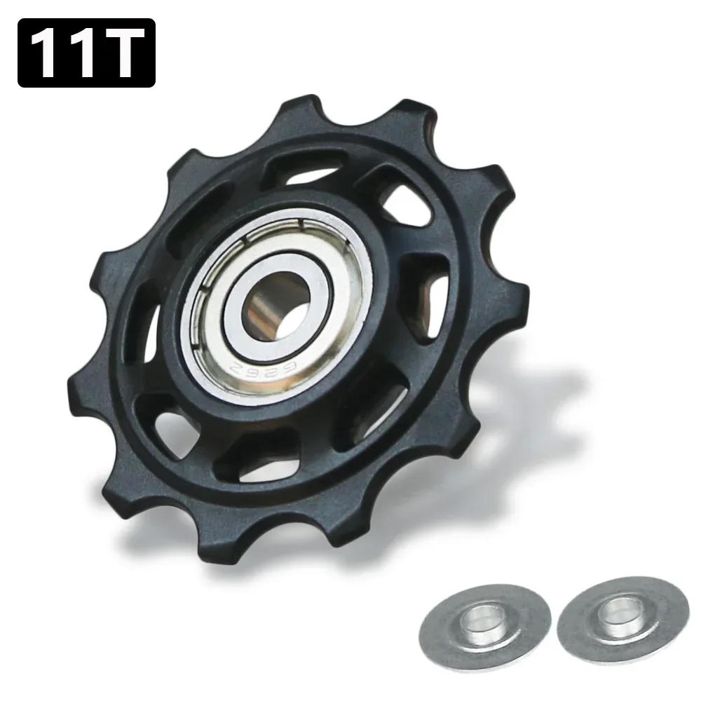 Description Picture 6 of item11T 12T 13T 14T Bearing MTB Bicycle Rear Guide Wheel Road Bike Jockey Rear Derailleur Pulley Roller for Shimano Sram Repair Kit