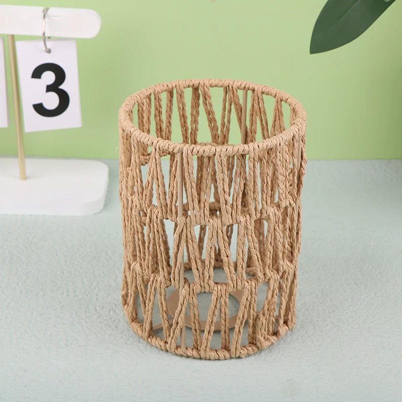 Description Picture 5 of itemBohemian Style Handwoven Home Decor Ceiling Lamp Woven Lampshade Rattan Lampshade Pendant Lamp Pendant Lamp Shade