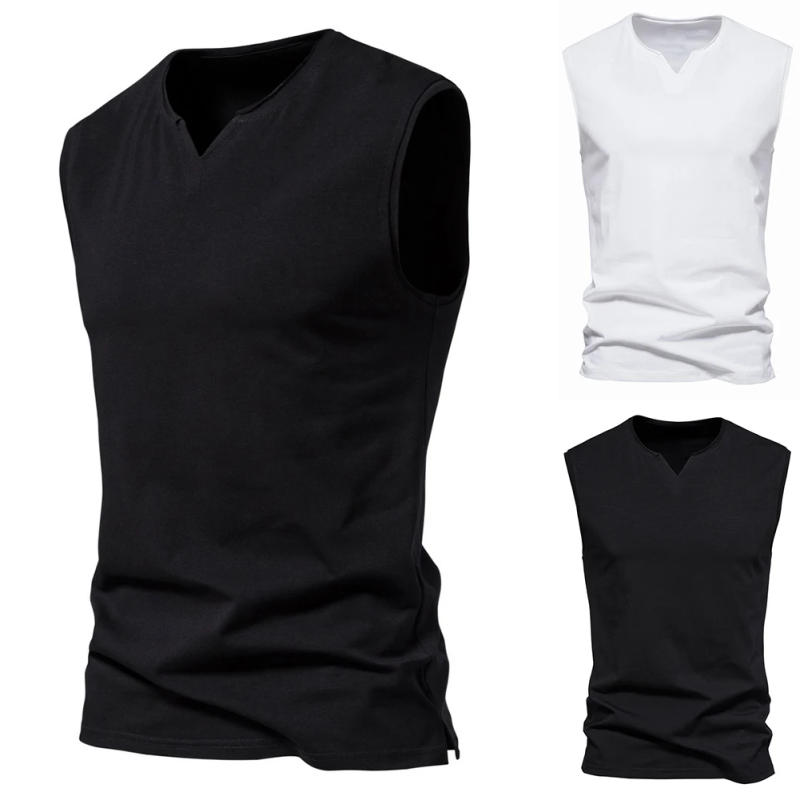 Description Picture 2 of itemTops T-Shirt Tank Tops Training Versatile And Stylish Vest Workout Athletic Fall Gym Shirts High-quality Material