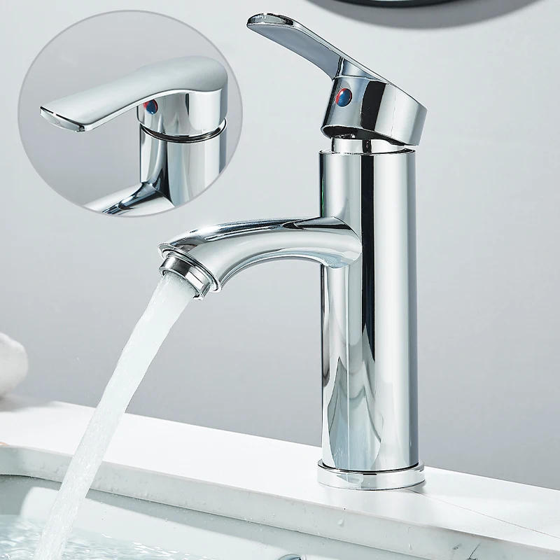 Description Picture 5 of itemBathroom Faucet Hot&Cold Mixer Tap Deck Mounted Bathroom Basin Faucets Black Square Washbasin Sink Bathtub Faucet