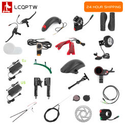 Electric Scooter Accessories for Kugoo M4 Fender Front Suspension Mudguard Brake Disc Pads Foot Support TF‑100 Display Parts