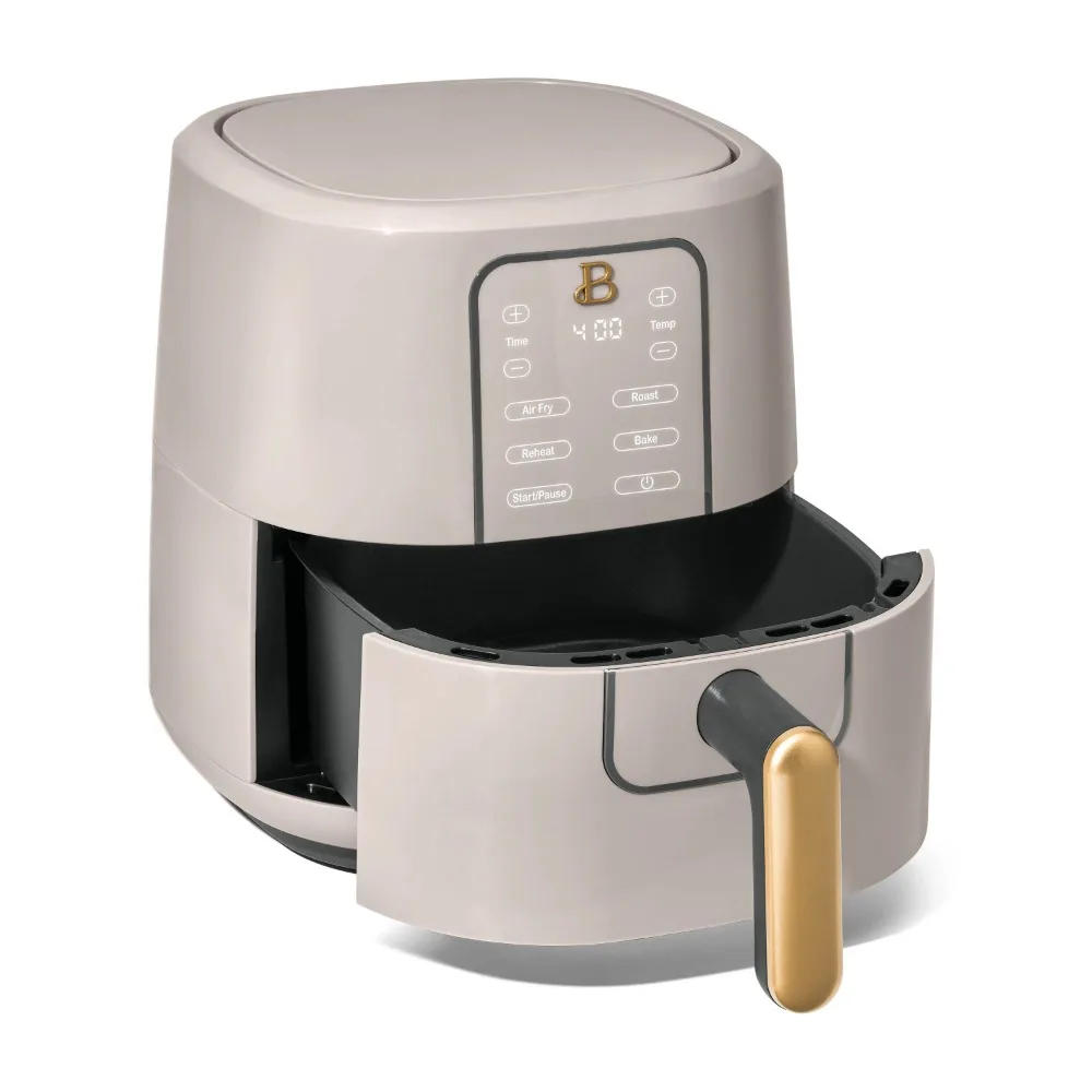 Description Picture 4 of itemBeautiful 3 Qt Air Fryer with TurboCrisp Technology, Porcini Taupe