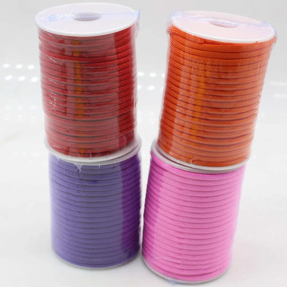 Description Picture 3 of item7 Strand 4mm Paracord Rope 31M Tactical Parachute Cord Camping Survival Accessories Tent Lanyard DIY Bracelet Weaving