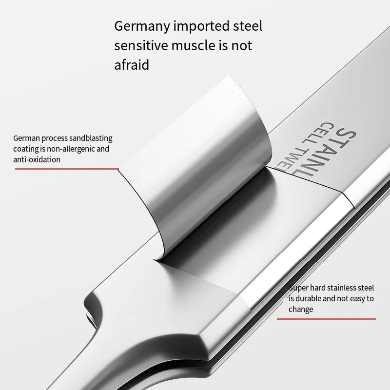 Description Picture 6 of itemStainless Steel Tweezers German Straight Precision Maintenance Industrial Repair Home Eyebrow DIY Tweezer Tools Set