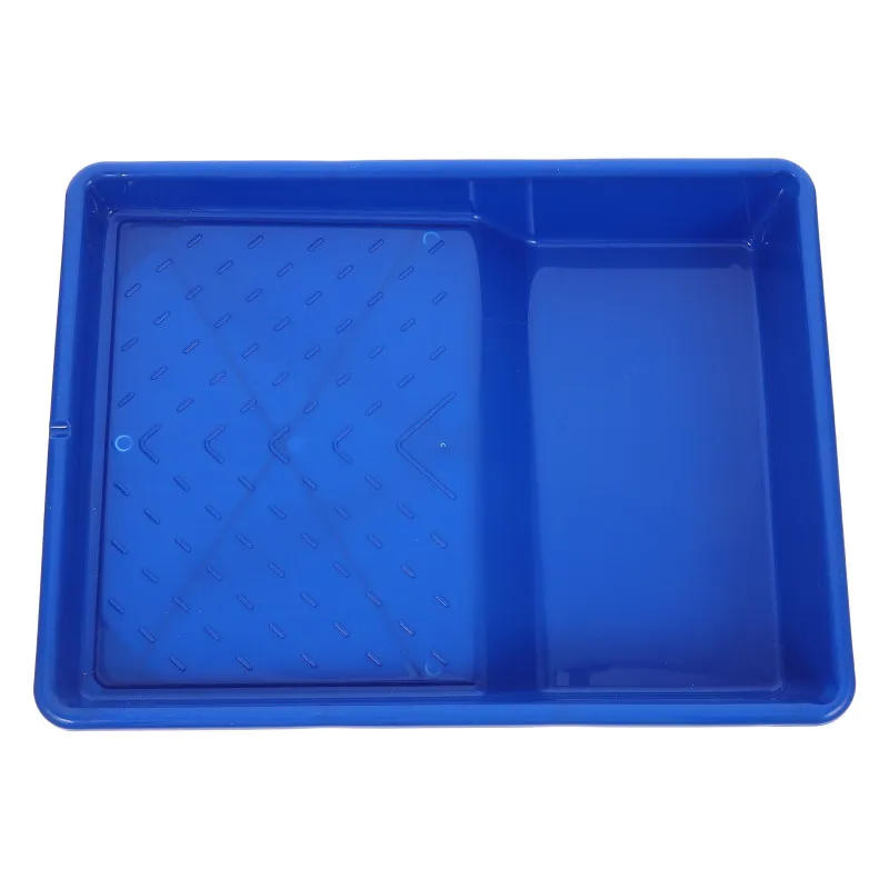 Description Picture 4 of item9Inch Paint Tray Plastic Holder Liner Plastic Paint Holder Wall Paint Roller Coating Palette Metal Wall Painting Supplies Roller