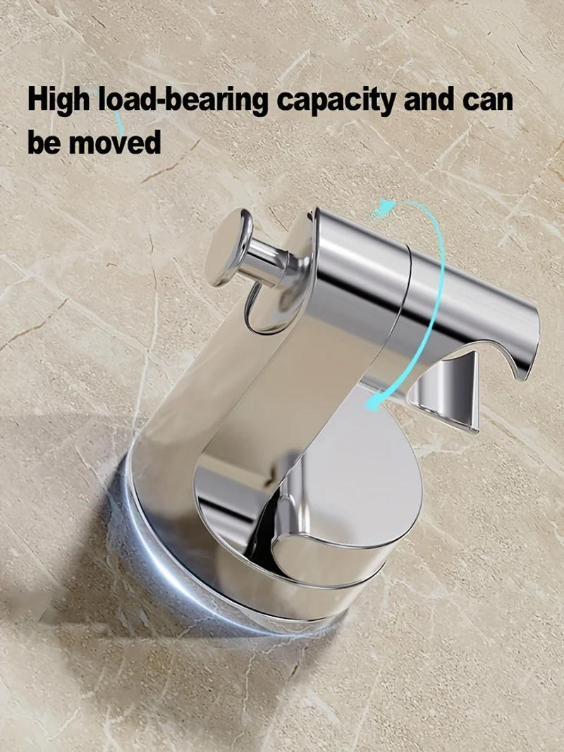 Description Picture 4 of itemEasy to install shower head bracket without drilling, with adjustable suction cup and rotating hook - durable plastic