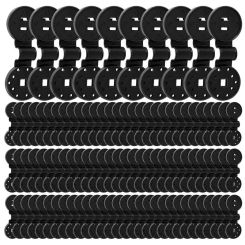 100Pcs/50Pcs/20Pcs Shade Cloth Clips Shade Fabric Clamps Grommets For Net Mesh Cover Sunblock Fabric In Garden Backyard Greenhou