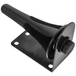 Black Trumpet Wall Mount Small Bracket Horn Stand Wind Instrument Support Musical Hanger Hooks